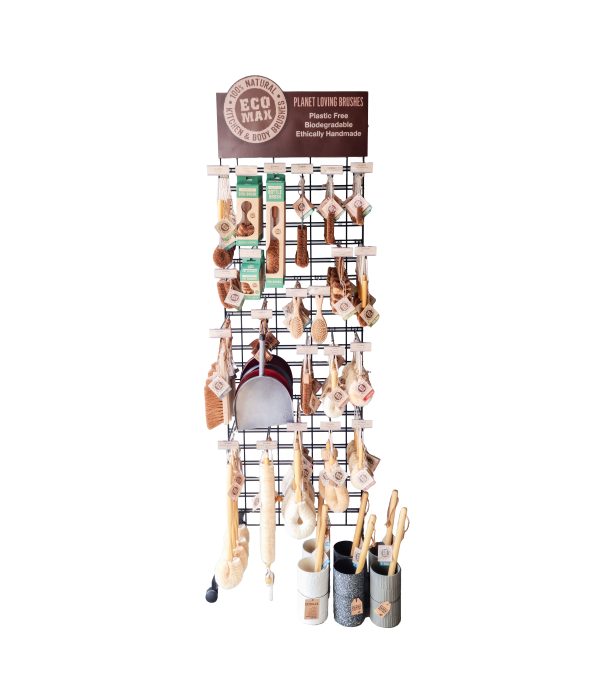 ECOMAX Brush Display Kit + FREE Stand