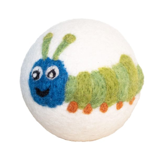 Wool Dryer Ball Caterpillar