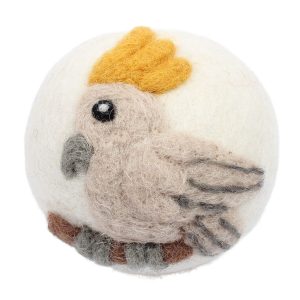 Wool Dryer Ball Cockatoo