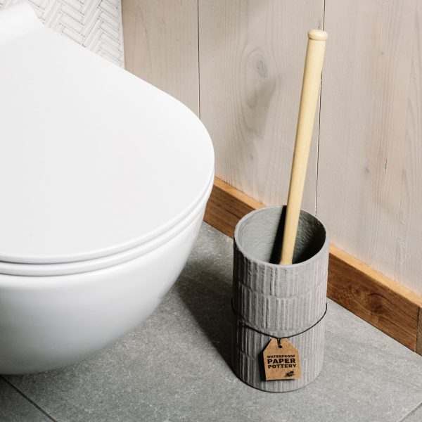 Concrete Toilet Brush Holder - Image 3