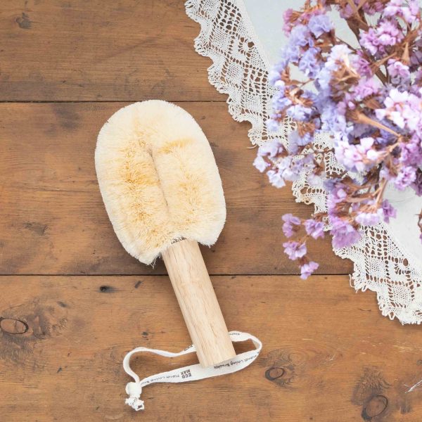 ECOMAX Spa - Firm Sisal Body Brush (Sand) - Image 5