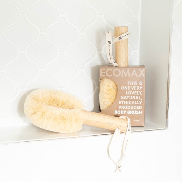 ECOMAX Spa - Firm Sisal Body Brush (Sand) - Image 6