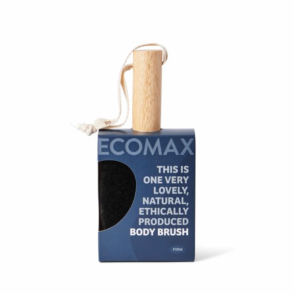 ECOMAX Spa - Firm Sisal Body Brush (Black) - Image 3