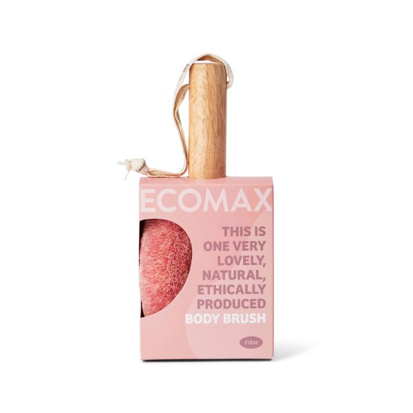 ECOMAX Spa - Firm Sisal Body Brush (Pink) - Image 3