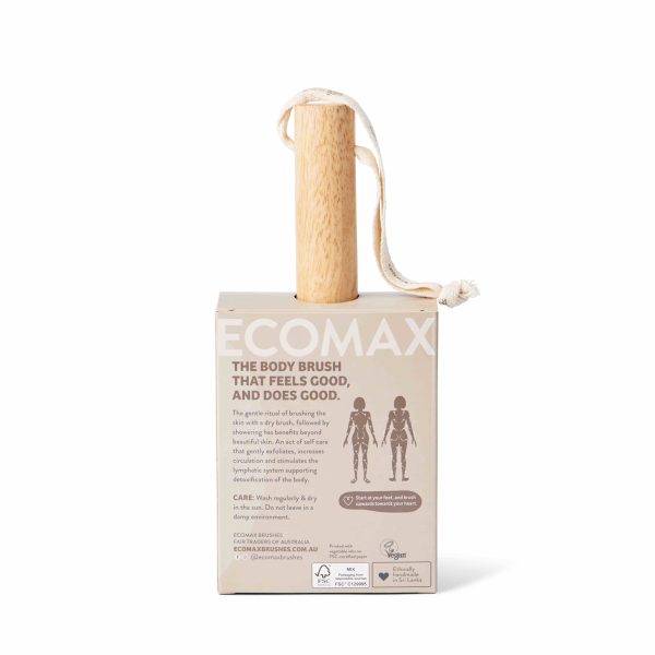 ECOMAX Spa - Soft Jute Body Brush - Image 2