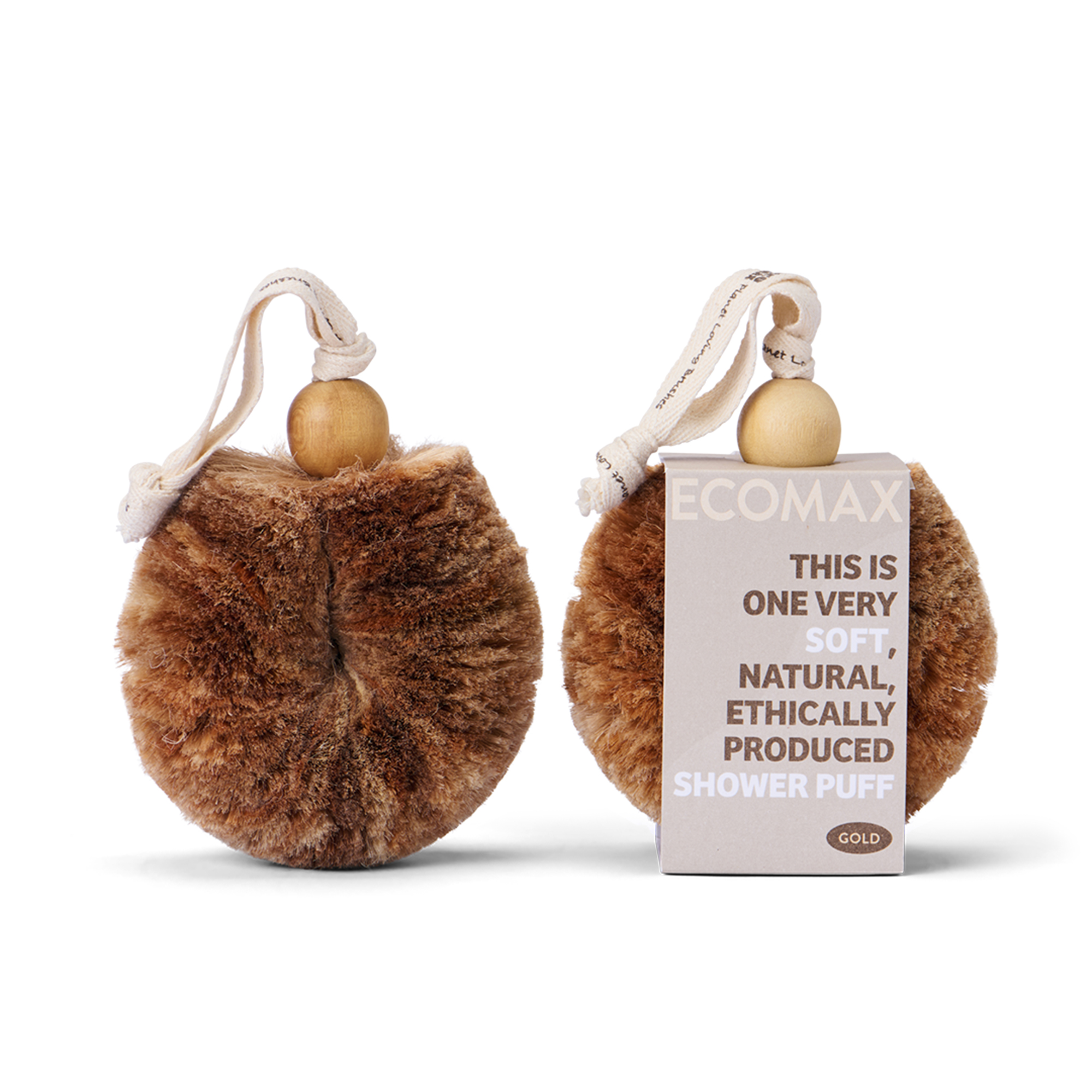 Shower Puff Gold - Image 2
