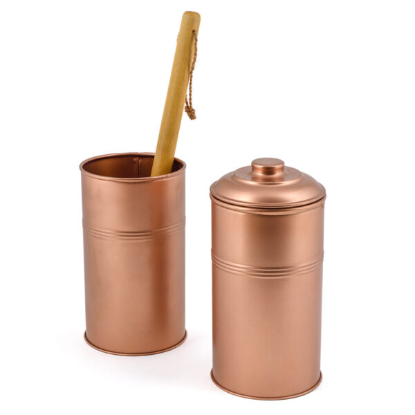 ECOMAX Toilet Brush Holder - Copper - Image 2