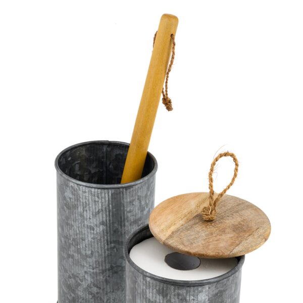 ECOMAX Toilet Brush Holder Metal - Image 5