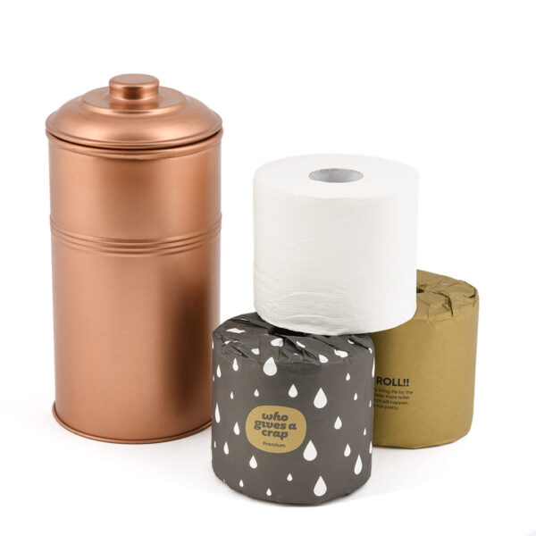 ECOMAX Toilet Roll Holder - Copper - Image 2