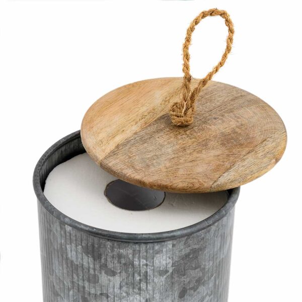 ECOMAX Toilet Roll Holder Metal - Image 4
