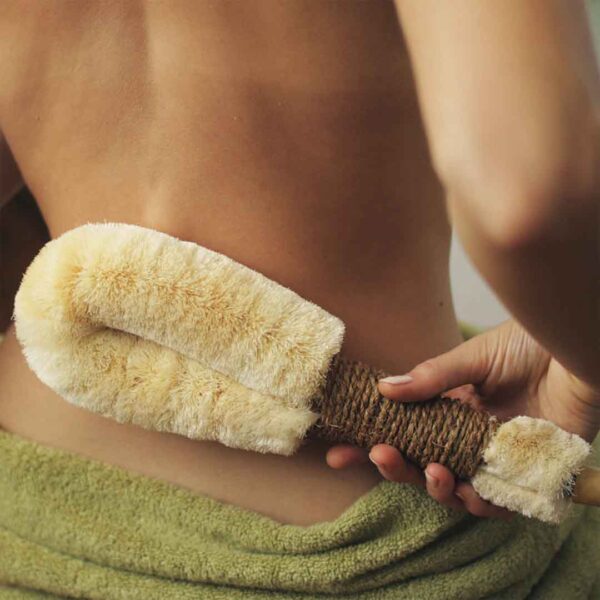 ECOMAX Dry Body Brush Large - Image 3