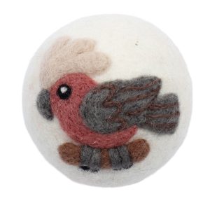 Wool Dryer Ball Galah