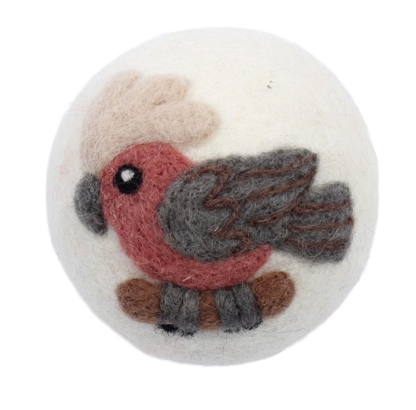 Wool Dryer Ball Galah