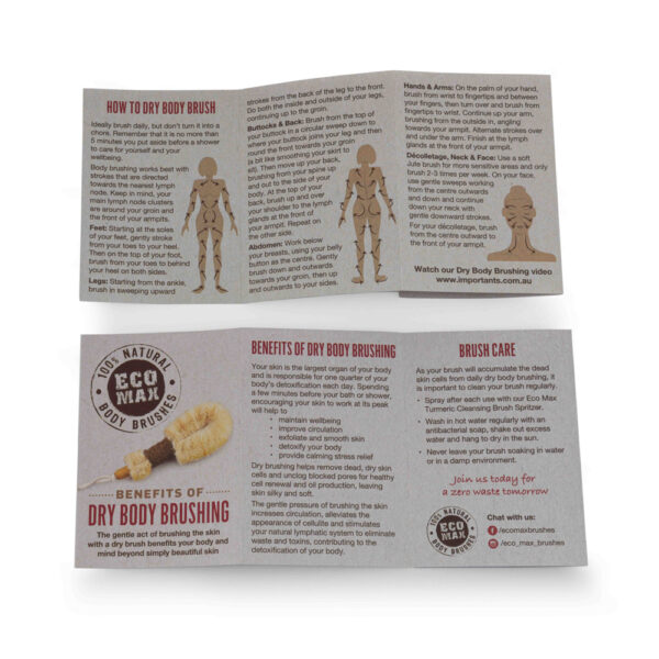 Brochure - Dry Body Brushing - Image 2