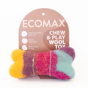 Chew & Play Wool Toy Rainbow Large