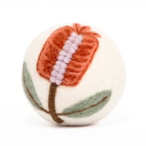 Wool Dryer Ball Bottlebrush